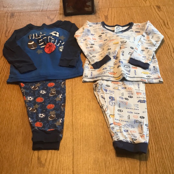 Bundle of 6 boys pj sets - Picture 4 of 4